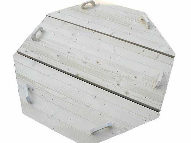 Hottub - vonato - wooden tranquil - houten hottub met kachel - afbeelding 3 van  6