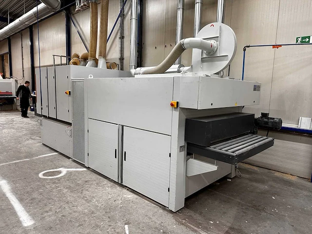 Houfek - 2017 - spb 1300 duplex - breedbandschuurmachine - afbeelding 12 van  34