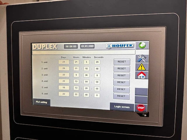 Houfek - 2017 - spb 1300 duplex - breedbandschuurmachine - afbeelding 33 van  34