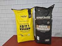 House of charcoal / fire aip - 10kg houtskool (2x) - afbeelding 1 van  2