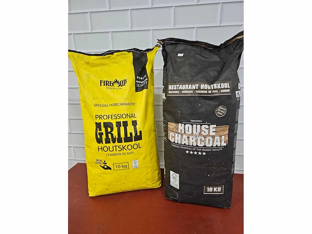 House of charcoal / fire aip - 10kg houtskool (2x) - afbeelding 2 van  2