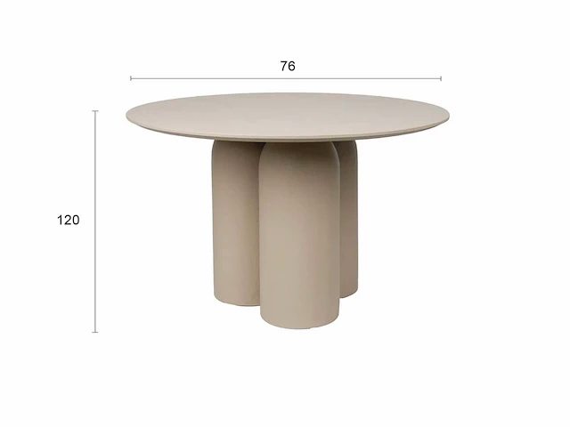 Housecraft living ces eetkamertafel - afbeelding 4 van  8