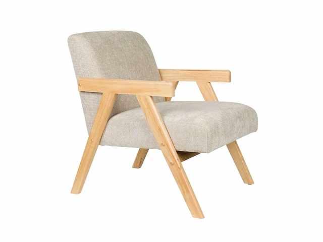 Housecraft living lounge chair panadero natural fauteuil - afbeelding 1 van  5