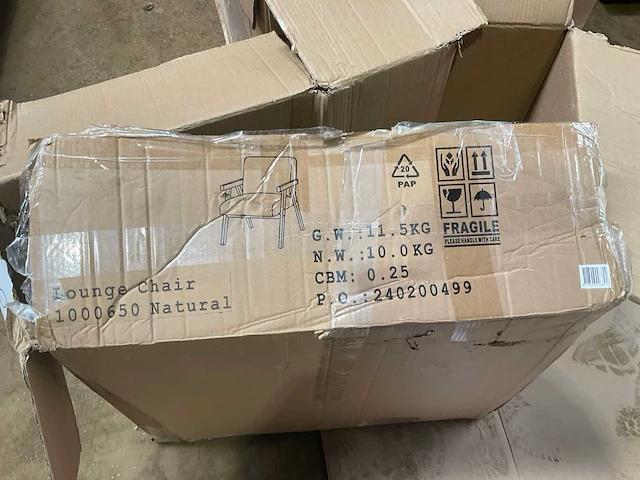 Housecraft living lounge chair panadero natural fauteuil - afbeelding 5 van  5