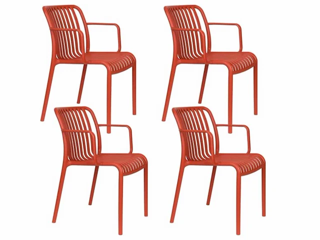 Housecraft living mante tuinstoelen (4x) - afbeelding 2 van  4