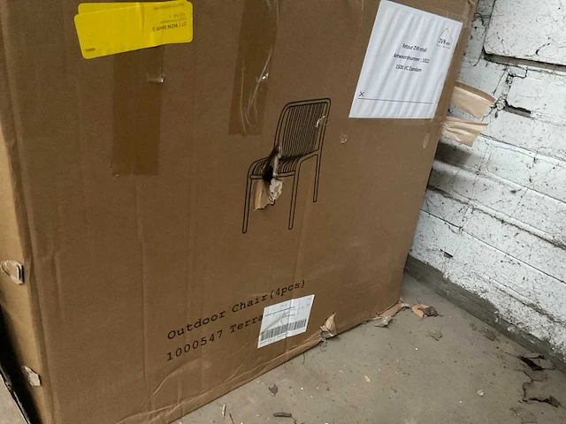 Housecraft living mante tuinstoelen (4x) - afbeelding 4 van  4