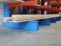 Hout - 540x15,5x5,8 cm - 7 stuks - afbeelding 1 van  4