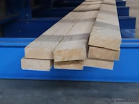 Hout - 540x15,5x5,8 cm - 7 stuks - afbeelding 2 van  4