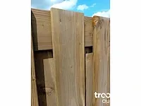 Hout-betonschutting 37.5m - afbeelding 6 van  7