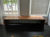 Hout bureau opstelling - afbeelding 3 van  7