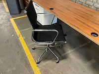 Hout bureau opstelling - afbeelding 7 van  7