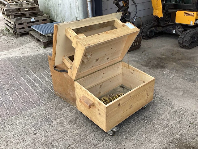 Hout gereedschapswagen - afbeelding 6 van  7