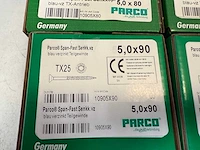 Hout schroeven 5800 stuks diverse maten - afbeelding 9 van  10