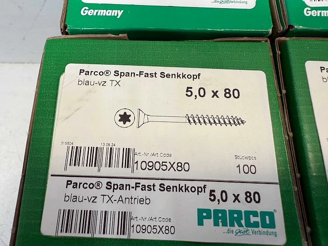 Hout schroeven 5800 stuks diverse maten - afbeelding 10 van  10