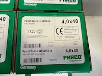 Hout schroeven 5800 stuks diverse maten - afbeelding 5 van  10