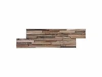 Houten 3d wandpanelen 2 m2 - afbeelding 2 van  2