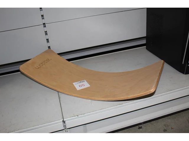 Houten balansbord wobbel - afbeelding 1 van  2