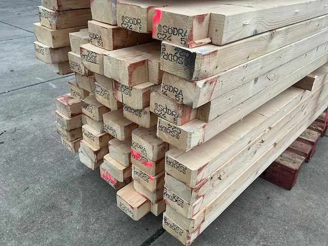 Houten balk (170x70 mm) (74x) - afbeelding 13 van  16