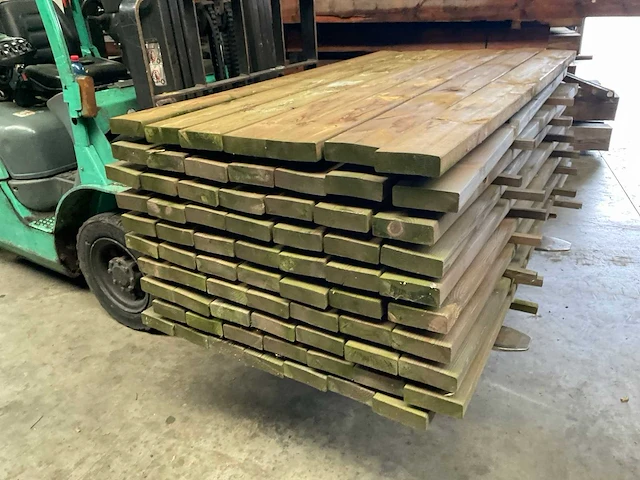 Houten balk geschaafd 180x14,5x4,5 cm (70x) - afbeelding 4 van  7
