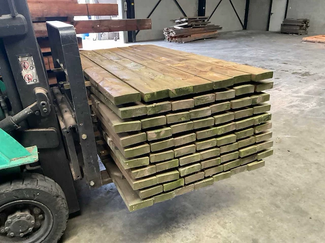 Houten balk geschaafd 180x14,5x4,5 cm (70x) - afbeelding 6 van  7