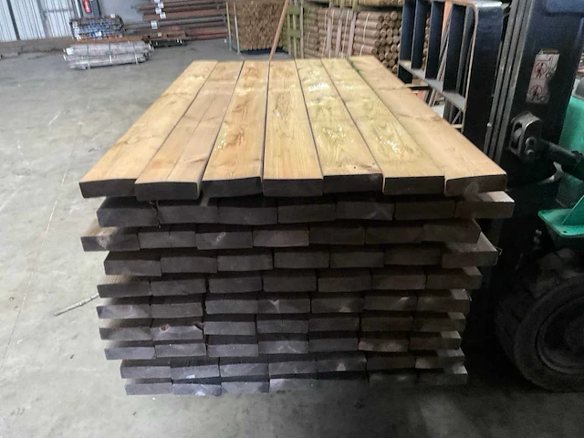 Houten balk geschaafd 180x14,5x4,5 cm (70x) - afbeelding 2 van  7
