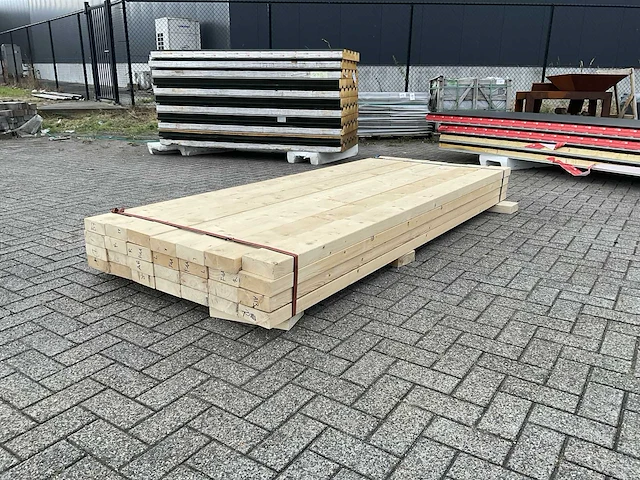 Houten balken 268x15 cm (28x) - afbeelding 1 van  5