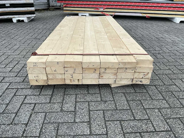 Houten balken 268x15 cm (28x) - afbeelding 3 van  5