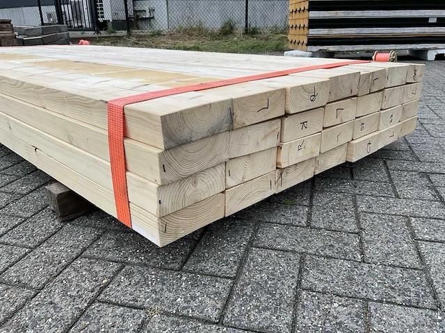 Houten balken 268x15 cm (28x) - afbeelding 3 van  5
