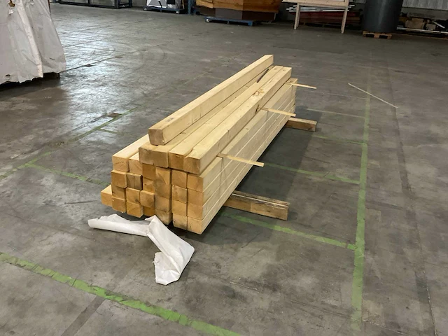 Houten balken (30x) - afbeelding 1 van  5