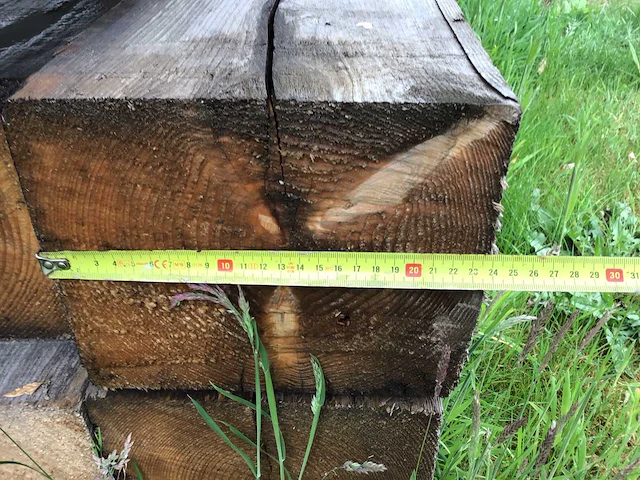 Houten balken, gebinten (8x) - afbeelding 1 van  5