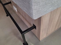 Houten bank incl. kussens - 490x75x120 cm - afbeelding 4 van  7