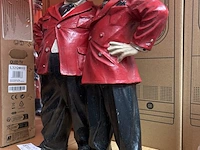 Houten beeld laurel en hardy - afbeelding 2 van  2