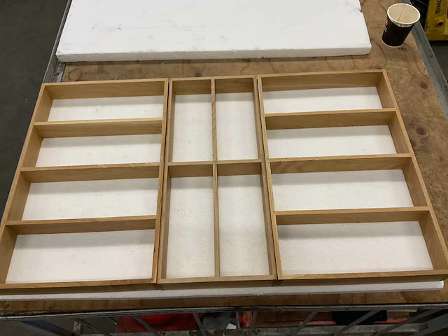 Houten bestekinzet (3x) - afbeelding 1 van  2