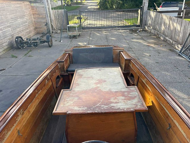Houten boot - afbeelding 5 van  12