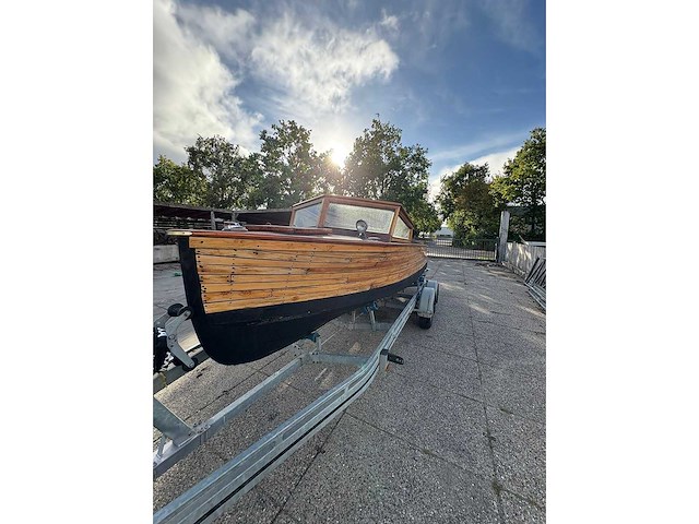Houten boot - afbeelding 7 van  12