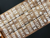 Houten bord als mijn kinderen - afbeelding 4 van  5