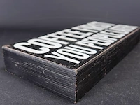 Houten bord - afbeelding 4 van  5