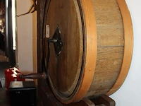 Houten boterkarnton. doorsnede 57 cm. - afbeelding 2 van  2