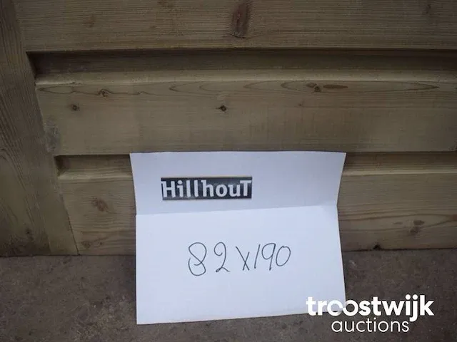 Houten buitendeur 190x82 cm - afbeelding 3 van  3