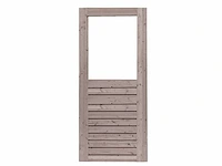 Houten buitendeur 211x92 cm (2x) - afbeelding 1 van  3