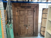 Houten deuren met kozijn - afbeelding 1 van  5