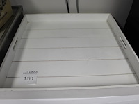 Houten dienblad xl 55 x 55 cm. - afbeelding 1 van  2