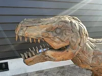 Houten dinosaurus - afbeelding 3 van  7