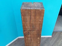 Houten displayzuil - 29x29x100cm - afbeelding 1 van  3