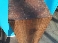 Houten displayzuil - 29x29x100cm - afbeelding 3 van  3