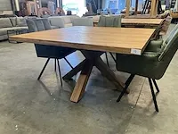 Houten eetkamertafel - afbeelding 1 van  6