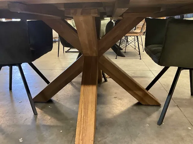 Houten eetkamertafel - afbeelding 5 van  6