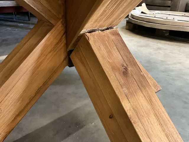 Houten eetkamertafel - afbeelding 6 van  6