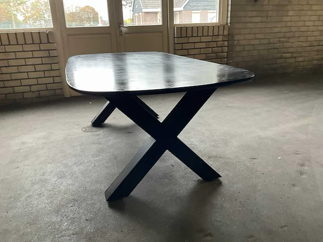 Houten eetkamertafel - afbeelding 3 van  10