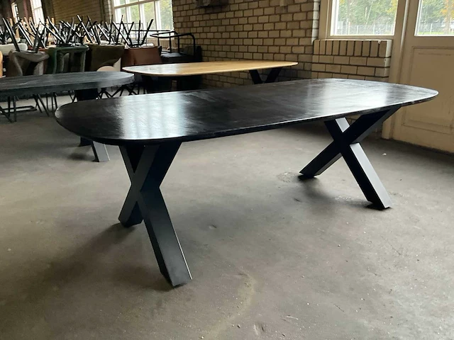 Houten eetkamertafel - afbeelding 7 van  10